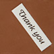 Writing "Thank You"