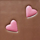 Chocolate Hearts, pink